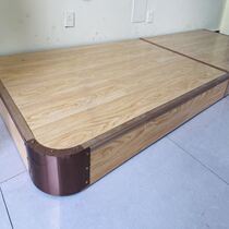 School platform customized small stage training angled conference room floor speech kindergarten wooden finished step platform