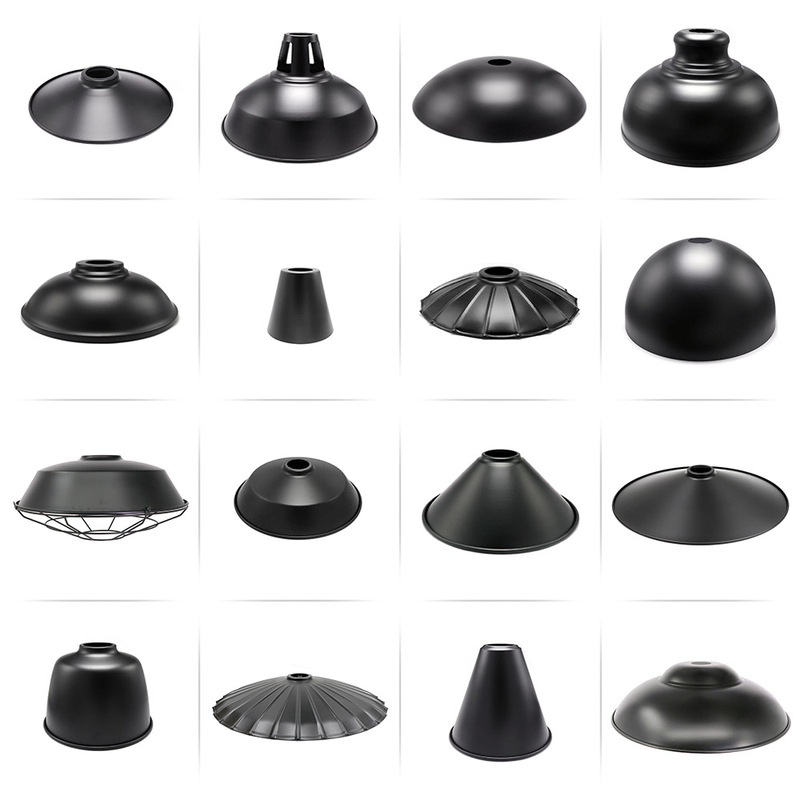 Iron Lampshade Simple American-Style Pendant Light Industrial Style Creative Personality Single-Head Bar Restaurant Hair Salon Decorative Lighting Fixtures Iron Lampshade Simple American-Style Pendant Light Industrial Style Creative Personality Single-Head Bar Restaurant Hair Salon Decorative Lighting Fixtures