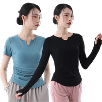 Dance wear tops for women summer new style modern Chinese classical dance practice clothes special modal body suits for dancing