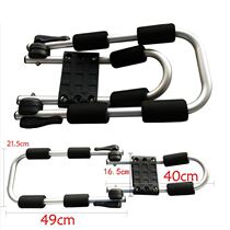 Pin aluminum alloy roof rack luggage rack detachable and foldable roof rack for surfboards kayaks and canoes