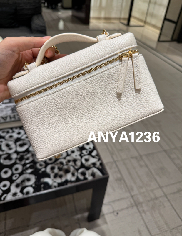Triangle C/25B Star Lunch Box Bag Cowhide Lp Hand-Held Cosmetic Bag Box Bag Diamond Chain Small Square Bag