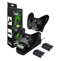 MIMD XBOX ONE X Wireless Controller Dual Charger with LED Display Terminal Interface Charger
