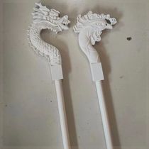 Dragon head phoenix head pole soul-inducing flags soul-inducing flags funeral and funeral supplies dragon-head flags and flags