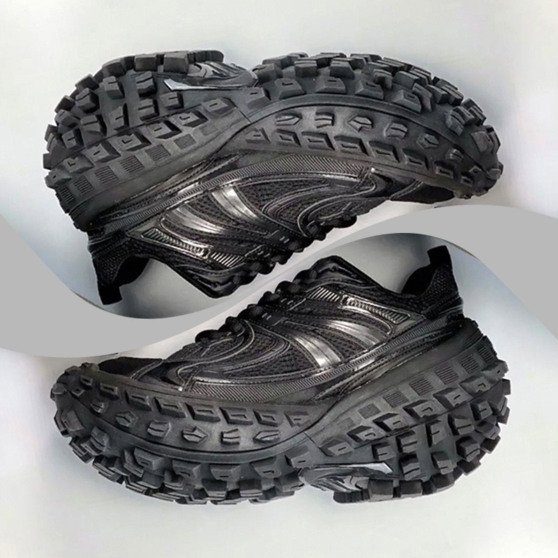 Paris Dad Shoes for Men ins Trendy Height-Increasing Durian 2025 New Model Putian Unisex Shoes Tank Shoes Thick-Soled Tire Shoes