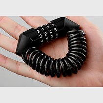 Mountain bike lock helmet lock motorcycle anti-theft portable lock electric bike password bicycle mini chain lock