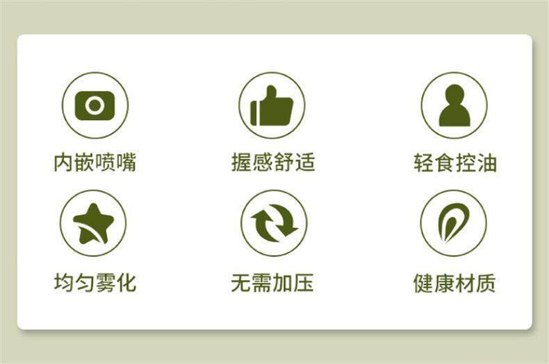 Фритюрница 喷油壶家用食品级油喷壶空气炸锅专用玻璃雾化厨房商用不挂油控油 OTHER