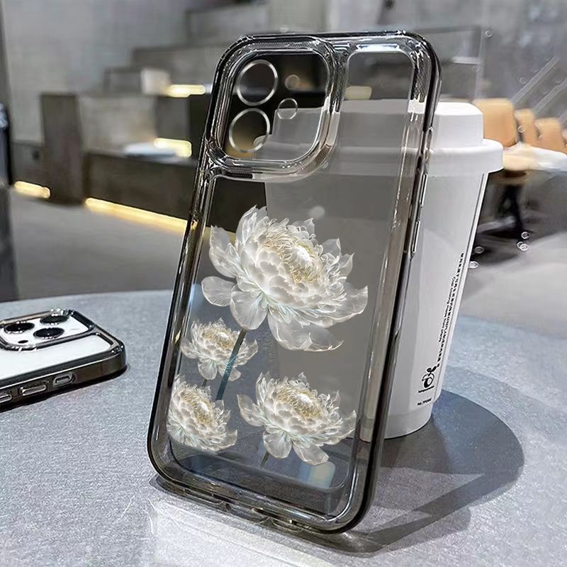 Suitable for Apple 15Promax Mobile Phone Case New iPhone 14 High-End 13Pro/ ins Wind 12 White Lotus 11 Small Fresh 8Plus Simple 16 Women's Model X Niche XS Shell Xr Set Max Suitable for Apple 15Promax Mobile Phone Case New iPhone 14 High-End 13Pro/ ins Wind 12 White Lotus 11 Small Fresh 8Plus Simple 16 Women's Model X Niche XS Shell Xr Set Max