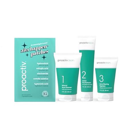 Proactiv Clean 3-шаговая процедура от прыщей с пластырями от прыщей — Sul