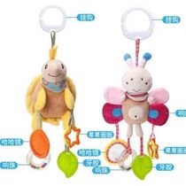 Stroller toy pendant newborn cartoon bell stroller hanging plush baby car hanging bed hanging 0-