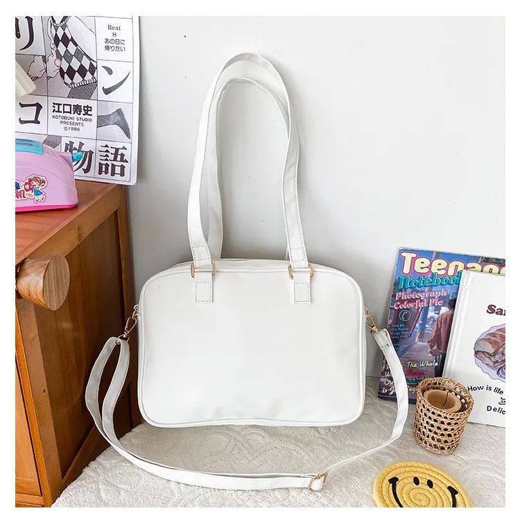 Japanese Kawaii Shoulder Bag For Women кожзаменитель Leather Itabag Tra OTHER / Other 