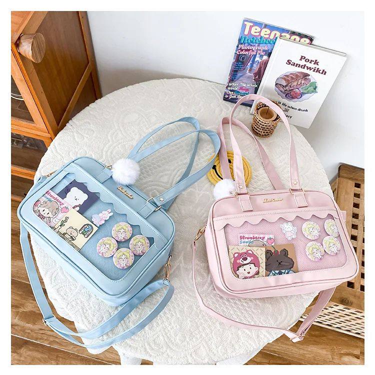 Japanese Kawaii Shoulder Bag For Women кожзаменитель Leather Itabag Tra OTHER / Other 