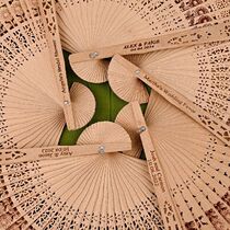 10pcs Personalized Wedding Fans Wedding Gift For Guest Engra