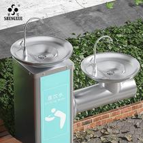 304不锈钢立式户外直饮水机室外公共过滤洗手饮水台景区公园广场
