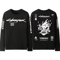 Черный лонгслив