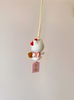 Authentic Hello Kitty Sanrio Car Pendant, Creative Car Decoration Hanging Ornament, Gift for Friends