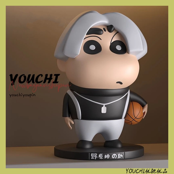 Ikun Cartoon Figurine Small Collectible Internet Celebrity Cai Xukun Parody Little Cai Xukun Basketball Overalls Car Ornament