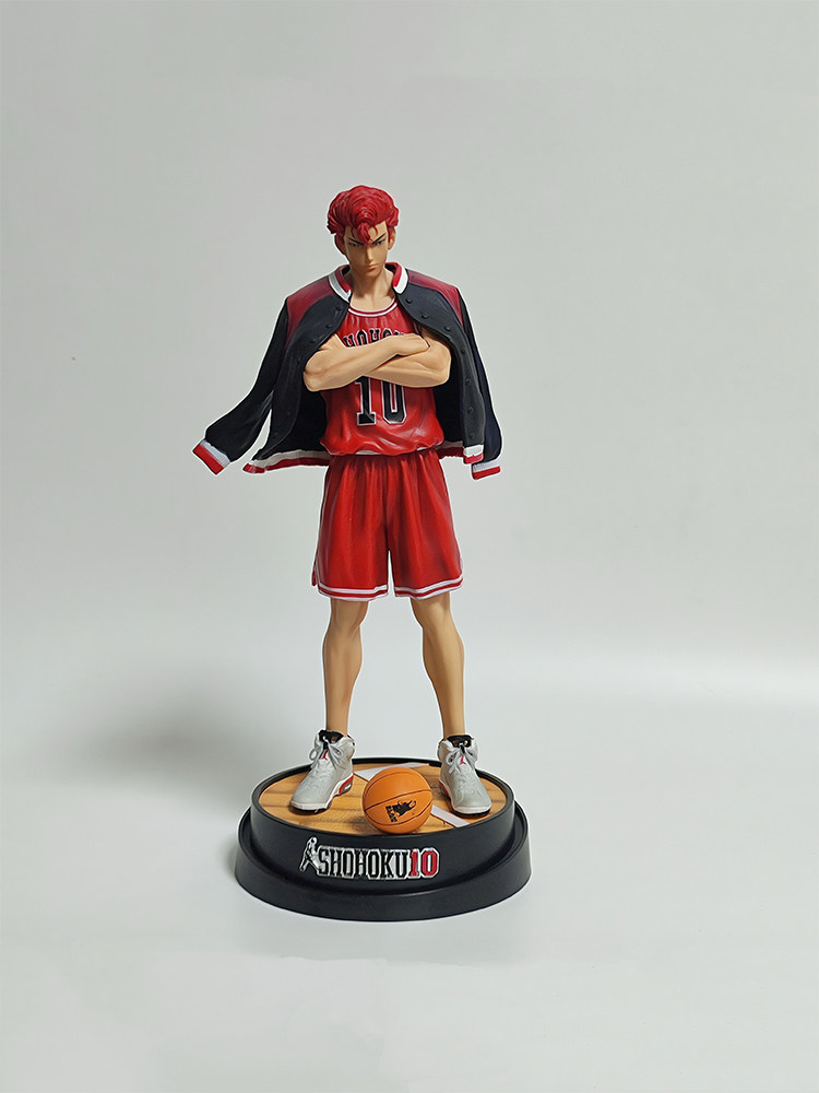 Slam Dunk Shohoku Five Tigers Figures Sakuragi Rukawa Akagi Miyagi Mitsui Anime Merchandise Gift Desktop Decoration