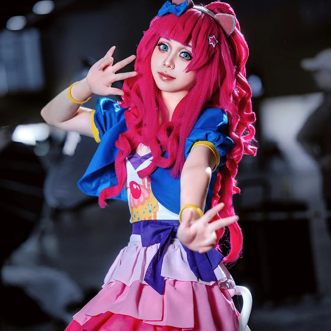 碧琪cos服小马宝莉拟人萍琪派动漫coaplay可爱萝莉公主裙假发全套_Cosplay女装_淘宝游戏网