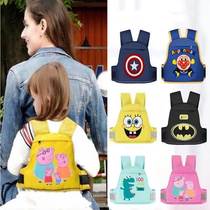 Electric motorcycle childrens adjustable strap cartoon style riding child anti-fall protection belt adjustable baby strap
