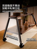 Tv Movable Stand, Floor-Standing Cart with Wheels, Nordic Art Hanging Shelf, High-End Tv Cabinet, Universal