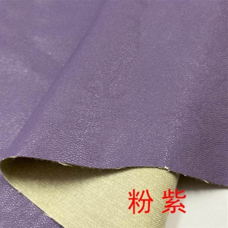 超薄pu皮布料水洗皮人造皮革仿皮面料服装革娃衣cos服假皮防-Taobao