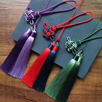 Tai Chi sword short spike long spike ancient style sword tassel pendant performance hanging accessories jade pendant does not tangle hands