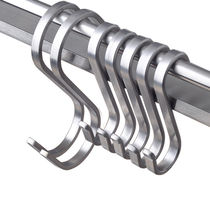 Dolanpu door back hook 304 stainless steel S-type hook s hook kitchen s hook traceless sausage bacon hook