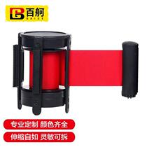 100-meter-one-meter-one-meter-wire railing police cordon separation with telescopic band thickened railing seat bank queuing guard hotel wine