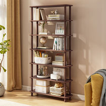 New bookshelf floor-standing storage rack shelf multi-layer storage rack book reading rack bedroom storage rack living room simple