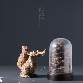 Chu Ceramics Jingdezhen Ceramics Ice Age Squirrel Sloth Figurine Home Decoration Ornaments Clay Crafts Gifts