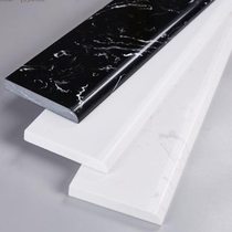 Minimalist narrow edge artificial marble door frame door cover balcony living room pass window frame window cover window sill board edge line