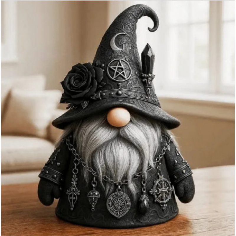 Cross-Border New Resin Statue Ornaments, Ancient Magician-Style Decorations, Popular Medieval Desktop Gifts