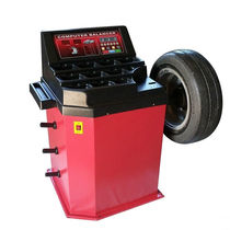 Car tire dynamic balancing machine fully automatic block balancing dynamic tire stripping trolley tire dynamic balancing tester auto repair