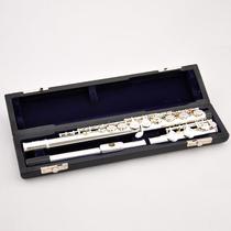 L left-handed flute backhand flute instrument left-handed special 16-hole closed-hole silver-plated Haizway left-handed
