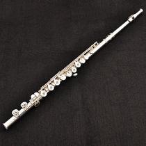 L Best musical instrument flute BFL-55816 open and closed hole dual-purpose French silver-plated carving