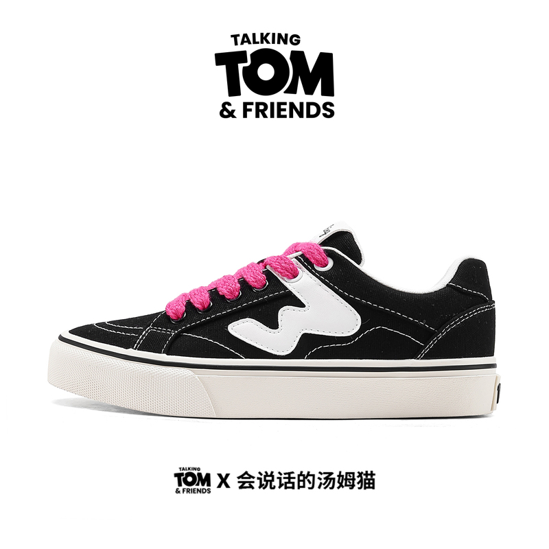 Talking Tom Cat Shoes Men's W Series Classic Skateboard Shoes Couple Summer Campus Style Casual Sports Shoes