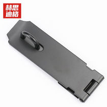 Hesdige HSJZ-542 stainless steel door buckle lock hasp anti-theft door lock safety padlock thickened latch
