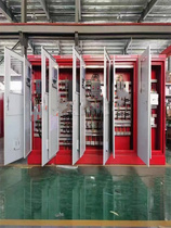 Shandong fire water pump control cabinet fire hydrant spray pump control cabinet IP55 mechanical emergency dual power supply frequency conversion patrol