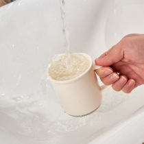 Gargling cup bottom with toothbrushing cup with handle foreign trade original single minimalist Japanese-type anti-slip mat Japanese 306AAC