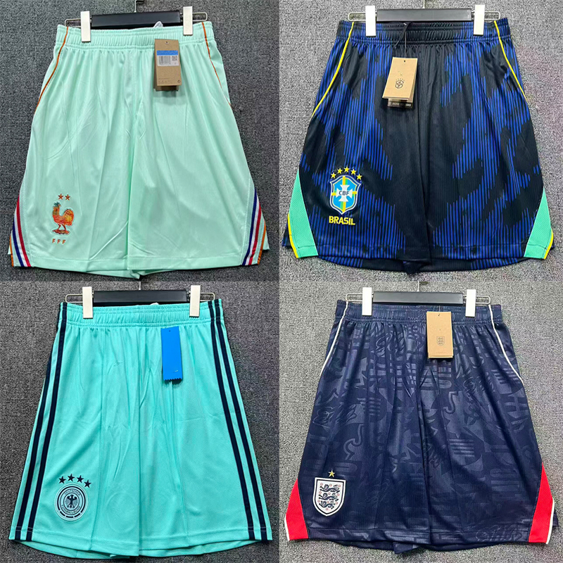 26-27 Club National Team France Brazil Germany England Spain Netherlands Argentina Football Shorts 26-27 Club National Team France Brazil Germany England Spain Netherlands Argentina Football Shorts