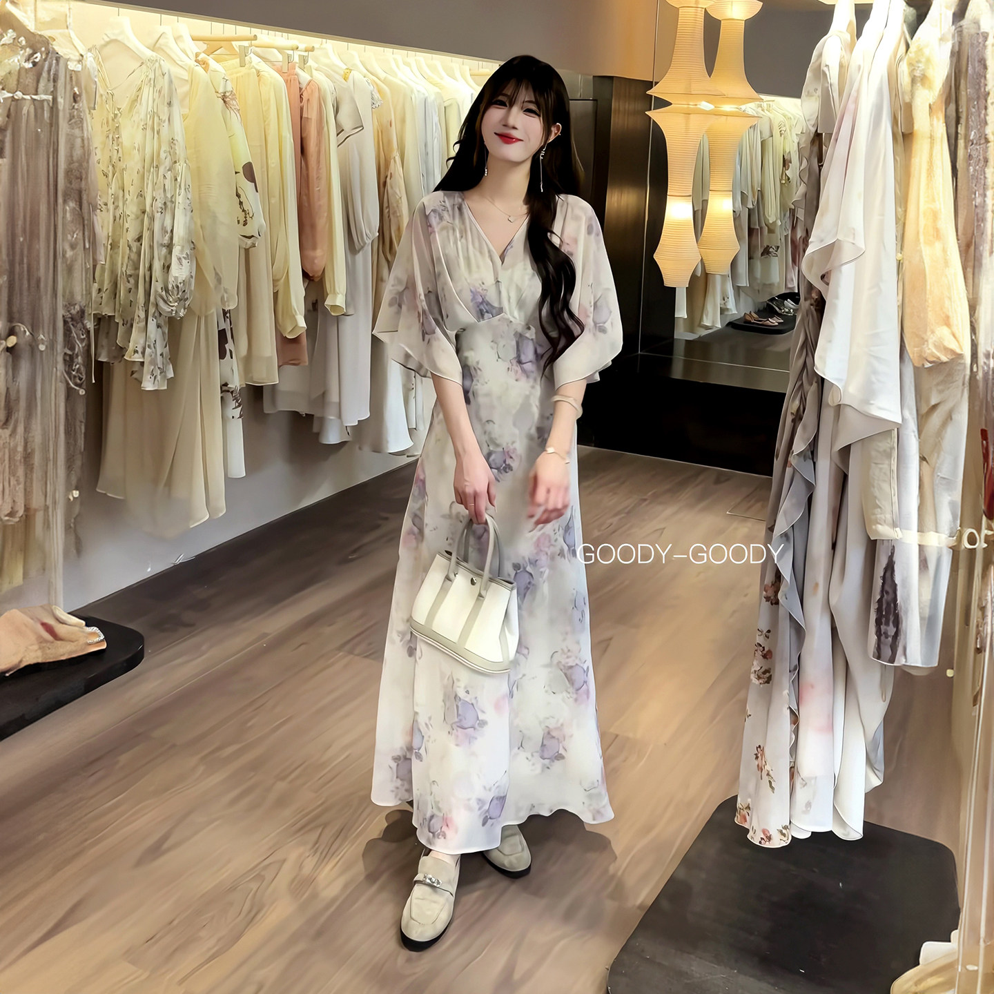 法式收腰显瘦超好看绝美茶歇裙2026年夏季温柔风时尚高级感连衣裙