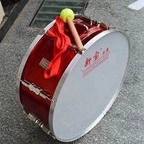 New baby red big snare drum 24 22 20 16 inch big drum band drum brigade drum Young Pioneers big drum