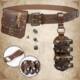Medieval Alchemy Magic Bottle Hanging Bag Belt Set Nordic Viking Style Retro Cos Role-Playing Props
