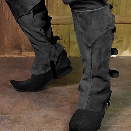 Medieval Boot Covers, Nordic Viking Retro Shin Guards, Renaissance Cosplay Leg Guards, Shoe Covers