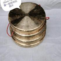 Lion dance gong handmade gong polished gong lion dance gong pure copper high side gong