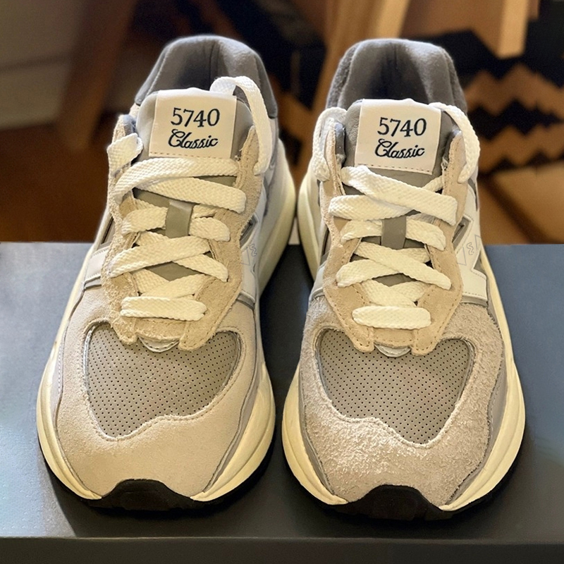 Genuine Leather 5740 Men's and Women's Shoes, New 26 Model, Breathable New Balance Casual N-Logo Shoes, Height-Increasing Dad Shoes, Sneakers Genuine Leather 5740 Men's and Women's Shoes, New 26 Model, Breathable New Balance Casual N-Logo Shoes, Height-Increasing Dad Shoes, Sneakers
