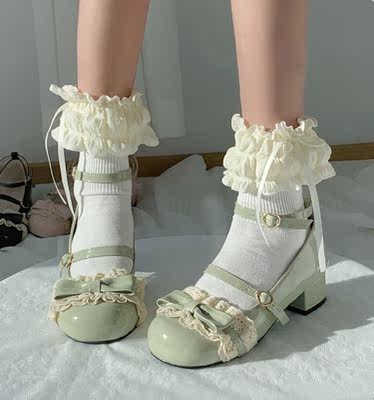 【 In Stock 】 Original design by Tuju, this is a cute low-heeled, round-toed, and shallow-mouthed single shoe for the Bud doll