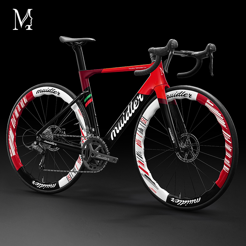 Muidler Ares R7 フルカーボンファイバーバレルシャフト電動可変オイルブレーキベンドハンドルバー男女兼用ロードバイク