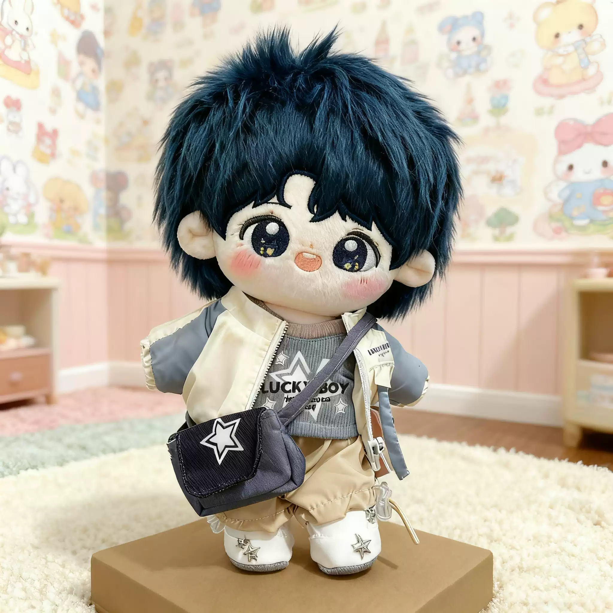时代少年团棉花娃娃严浩翔高颜值玩偶20cm手工棉花娃娃-Taobao-Tmall