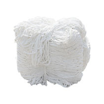 Worker protection net construction anti-fall net white nylon net climbing tennis court fence decorative net 5cm mesh 3 5